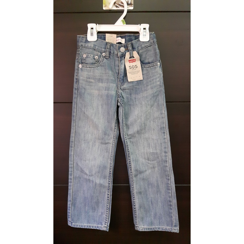 (全新)Levis 505 Regular 直筒牛仔褲 尺寸6(110cm~116cm)