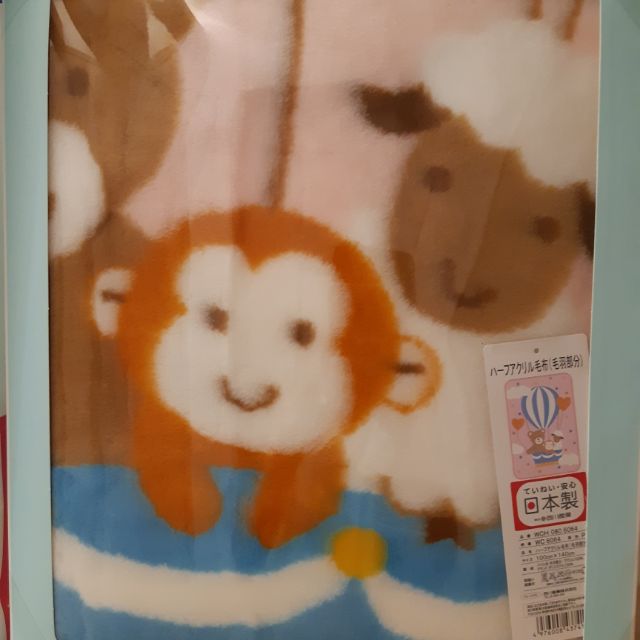 💖💖含運！麗嬰房 日本製 彌月 毛毯禮盒 附紙盒百貨公司提袋💖💖