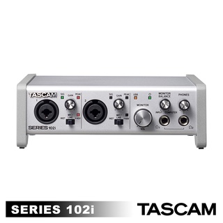 【TASCAM】SERIES 102I 錄音介面10 IN/2 OUT USB Audio / MIDI (公司貨)