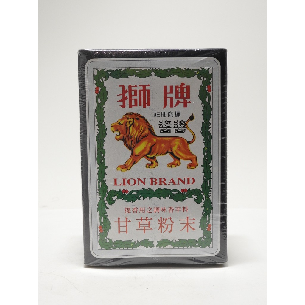 獅牌甘草粉末600g