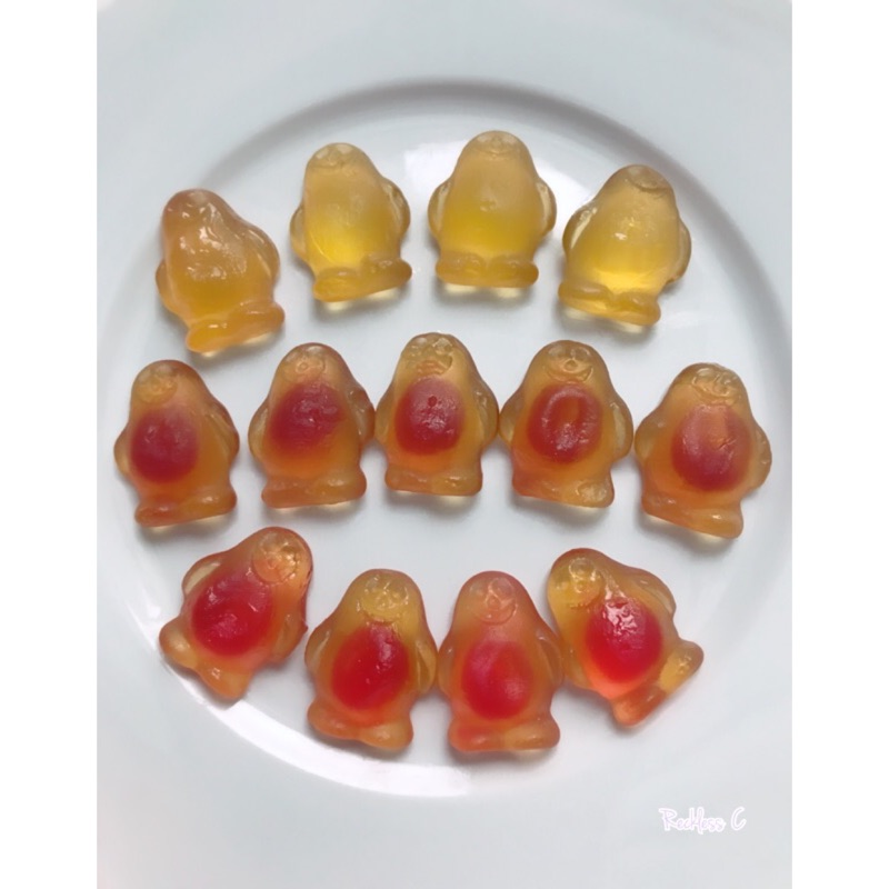 美國零食* Trader Joe's Gummy Tummies Penguins 企鵝軟糖 水果風味 200g