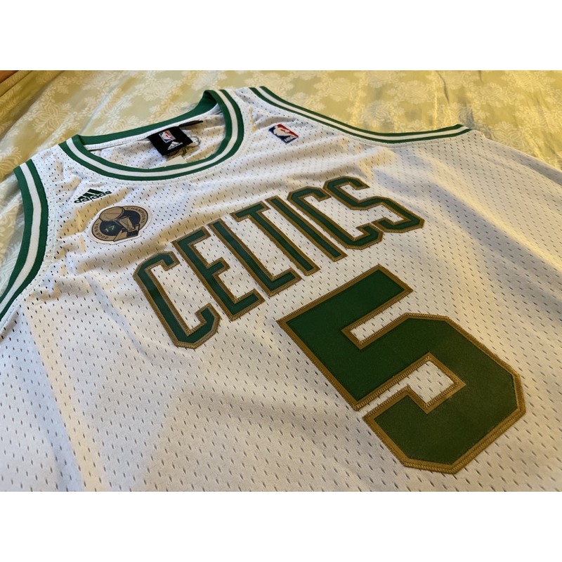 Kevin Garnett Boston Celtics 17th Champs Adidas SW L+2