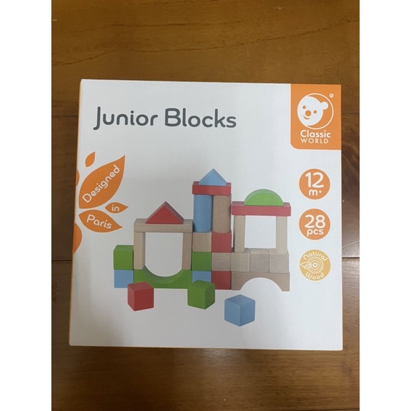 全新Junior Blocks (房子積木)