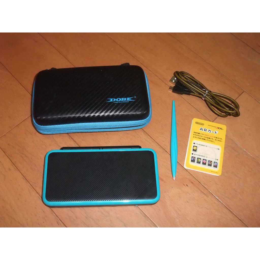 New 2ds Ll主機 初音黑 附主機包 保護貼 充電線 Ar卡 保固一個月 蝦皮購物
