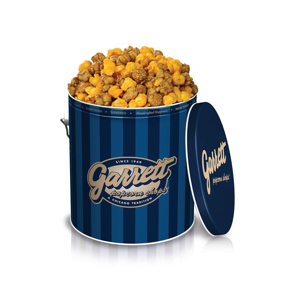 免代購費&gt;&gt; Garrett 爆米花~ 地表最強爆米花稱號的Garrett Popcorn - 桶裝一加侖和2加侖