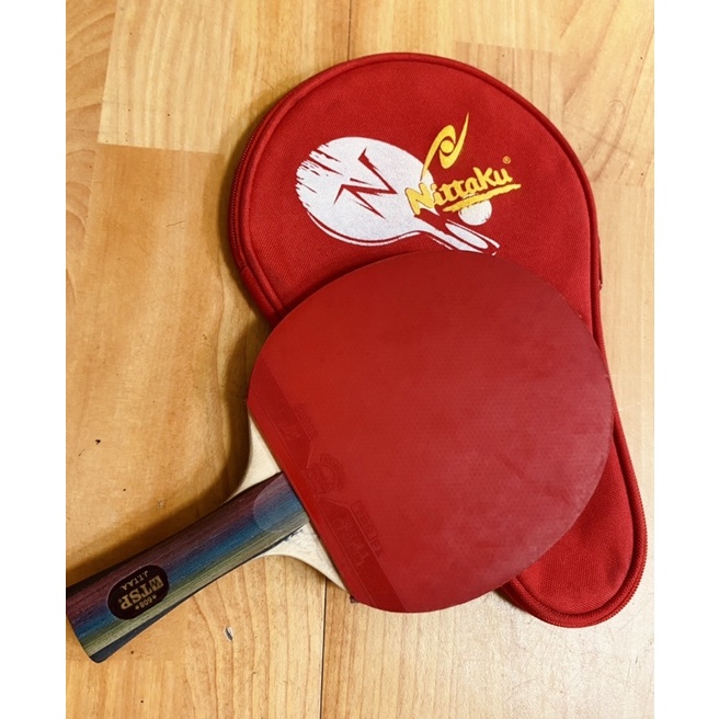 TSP 日本品牌 桌球拍 乒乓球拍 附Nittaku 球拍袋