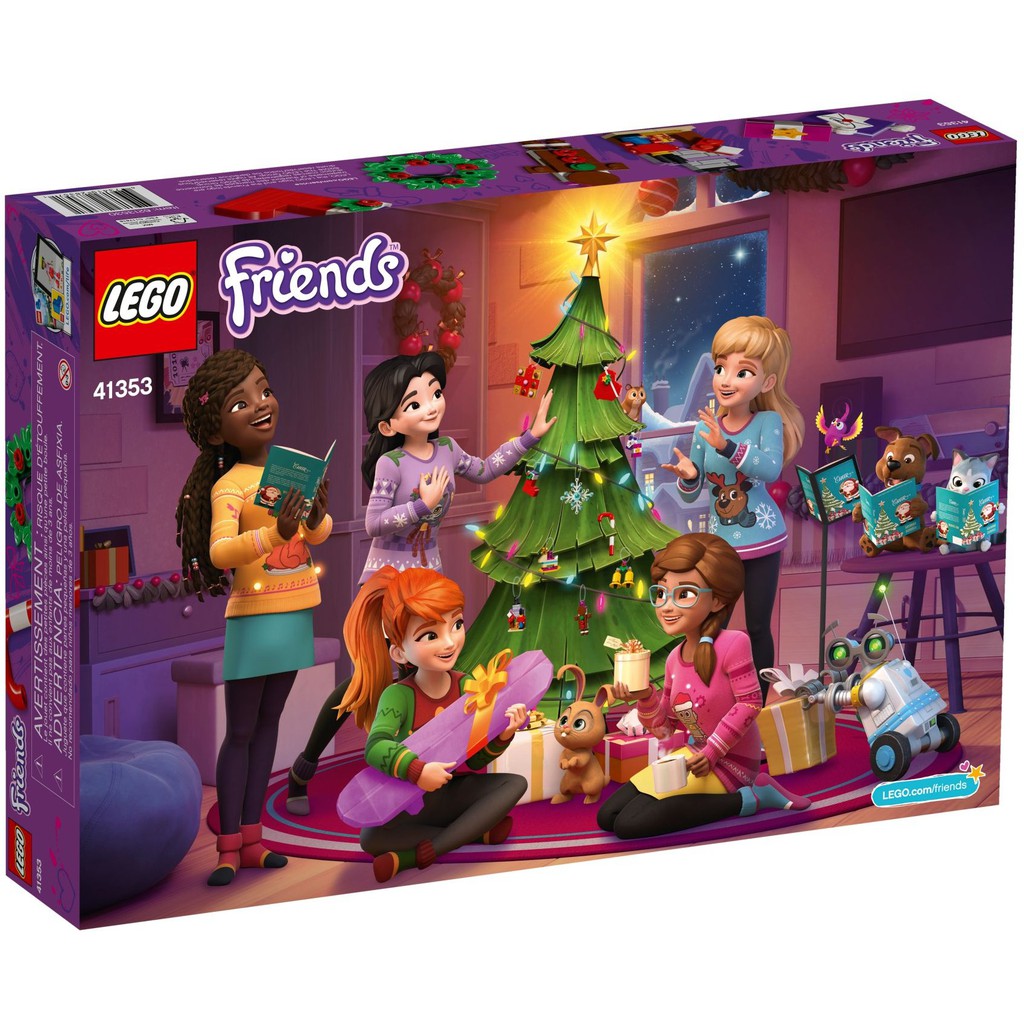 【積木樂園】樂高 LEGO 41353 2018年 好朋友系列 Advent Calendar 聖誕節月曆耶誕節月曆