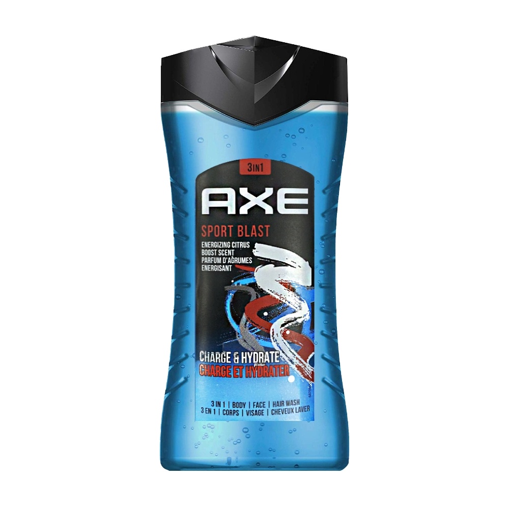 【AXE 戰斧】男用沐浴乳-爆裂運動(250ml)