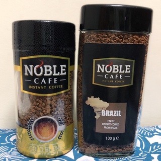 NOBLE CAFE 貴族職人 單品咖啡 巴西 金賞咖啡 100g 沖泡式咖啡粉 即溶咖啡粉