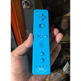 遊戲歐汀: 正版 任天堂Wii 藍色搖桿 內建感應器+吊繩 送果凍套 原廠
