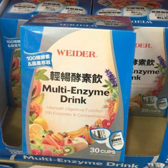 Costco好市多代購 WEIDER 威德輕暢酵素飲 30入×25g #94051