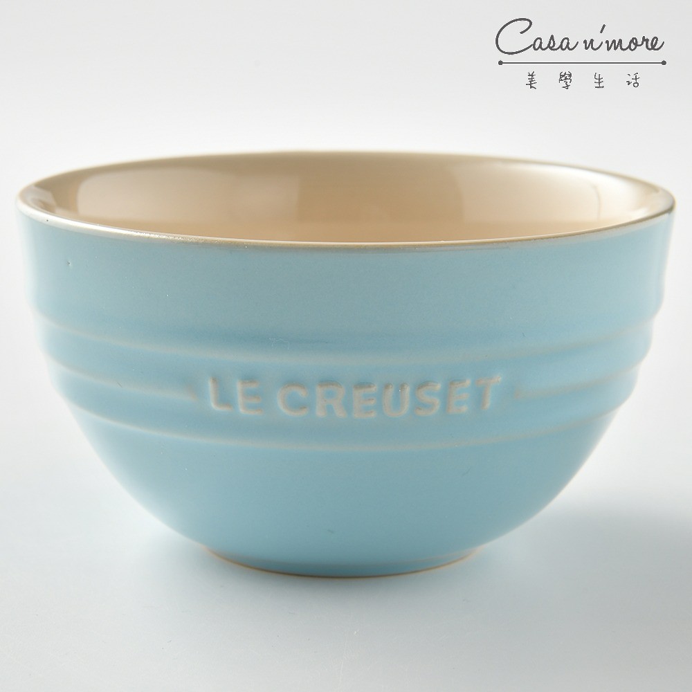 Le Creuset 韓式飯碗 餐碗 湯碗 陶瓷碗 碗公 亮藍