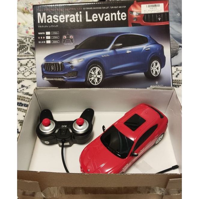 日本🇯🇵✈️空運正版玩具 免運 瑪莎拉蒂原廠官方商品 Levante 遙控車