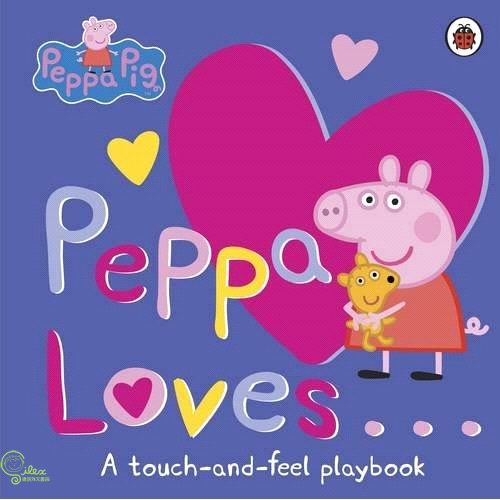 Peppa Pig：Peppa Loves 佩佩豬喜歡的東西觸摸硬頁書