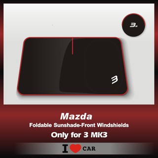 Mazda/ 馬自達 3 3代 可收納前檔遮陽板 (升級版)