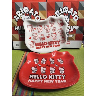 💕 Hello kitty 40週年經典造型瓷盤共2色
