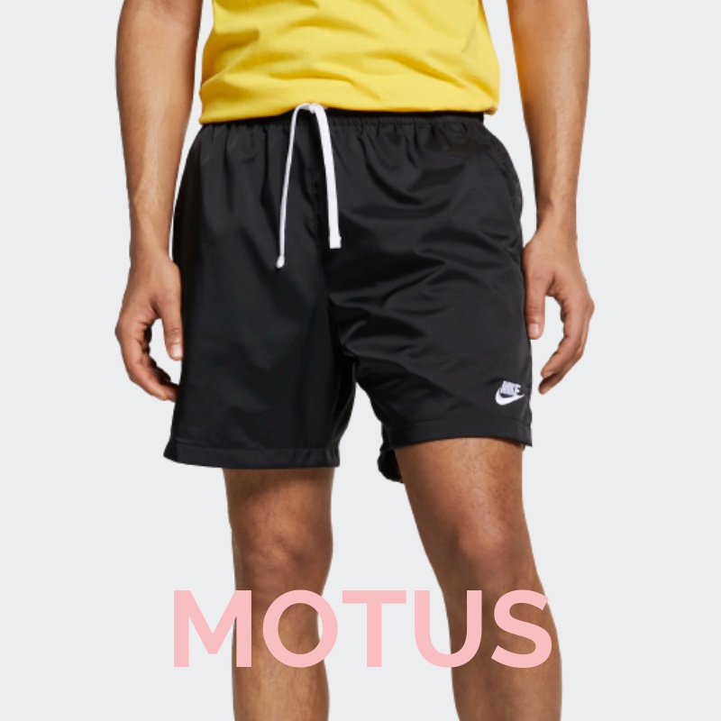 Motus | NIKE NSW SHORT 短褲 男 黑 小Logo AR2383-010