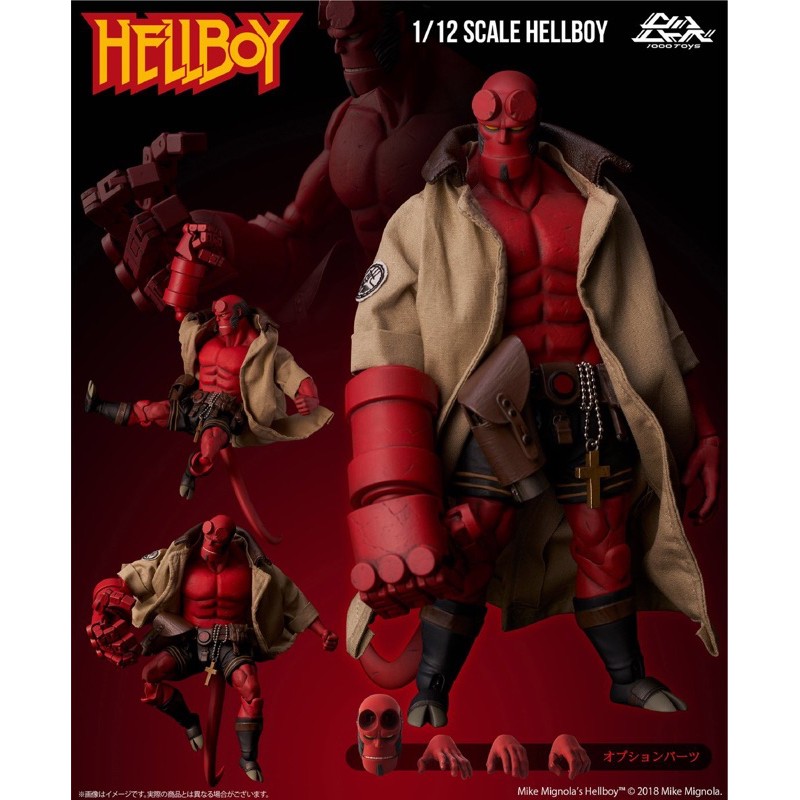 千值練 地獄怪客 1000toys Hellboy 正版 現貨 贈吊卡
