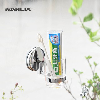 現貨贈輔助貼片【Hanlix亨利士】MIT臺灣製 重型吸盤置杯架【9480004】強力吸盤耐重10kg 無痕壁掛 免打孔