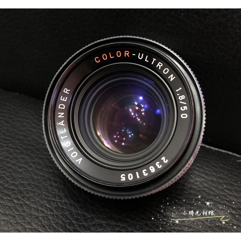 銘鏡voigtlander color-ULTRON 50mm f1.8 QBM接口可免費修改直上Canon EF接口| 蝦皮購物