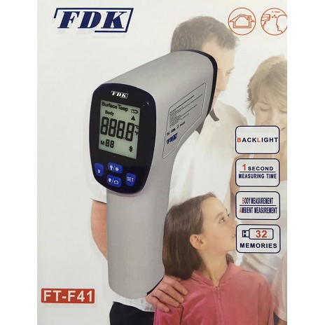 福達康 FDK 非接觸式額溫槍 紅外線體溫計 FT-F41 額溫槍 體溫計 電子體溫計