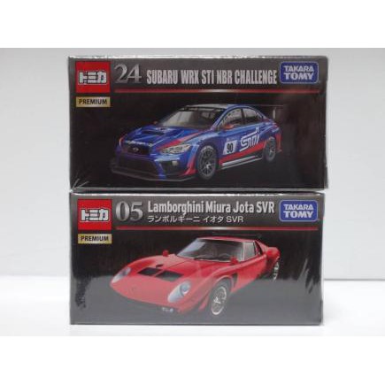 TOMICA 經典 黑盒 PREMIUM 24 SUBARU 5號 藍寶堅尼 全新日空版145