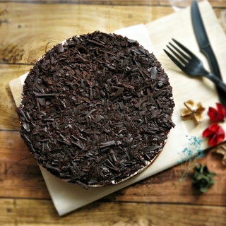 【左邊口袋】黑森林巧克力碎片蛋糕 8吋 巧克力蛋糕 生日蛋糕