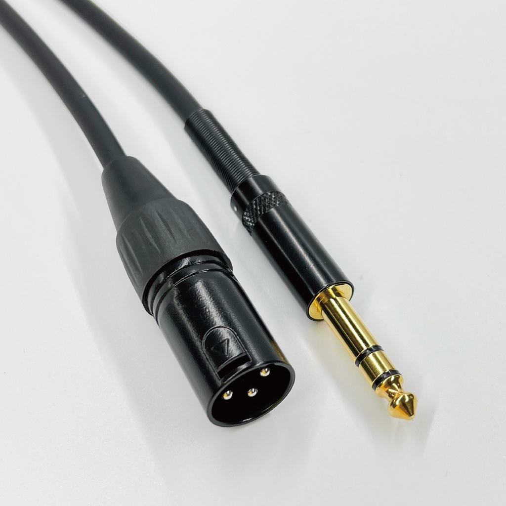 手工 XLR 對 6.3mm 標準監聽線 訊號線 mic線