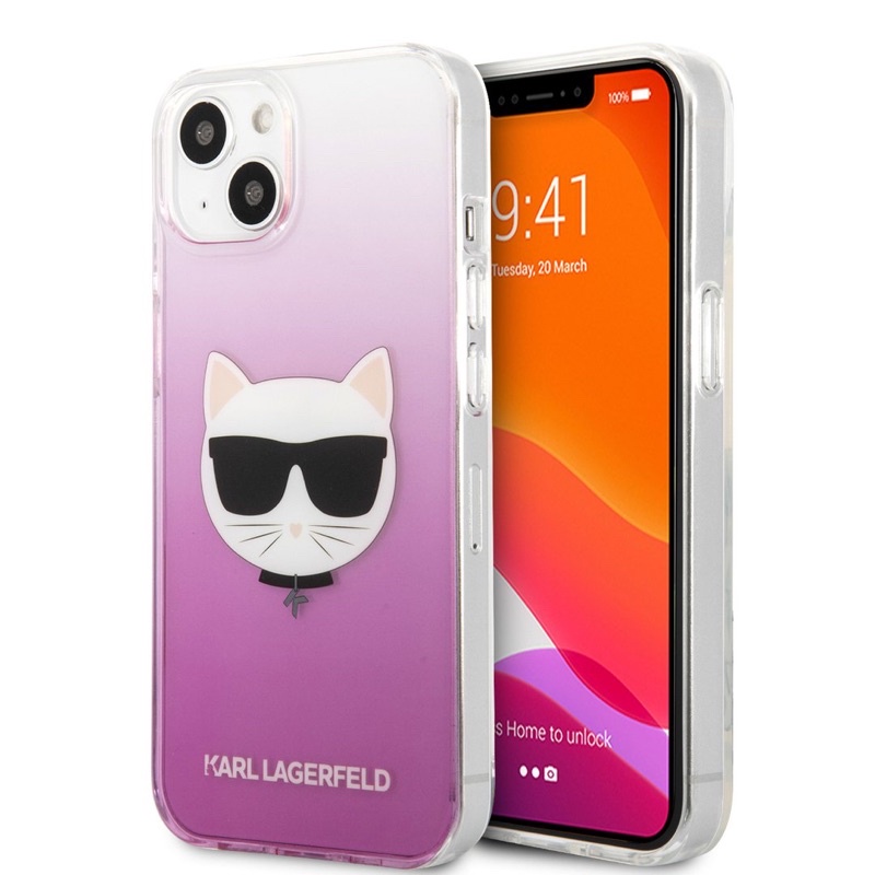 ✴Sparkle歐美精品✴ Karl Lagerfeld老佛爺卡爾貓咪iPhone 13/13pro手機殼預購