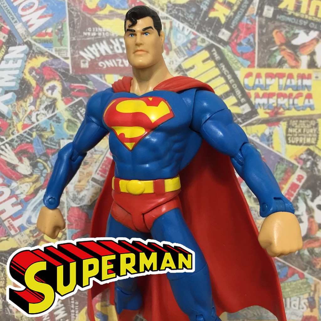 DC Direct Superman 正義聯盟 超人 可動公仔 玩具 袋裝