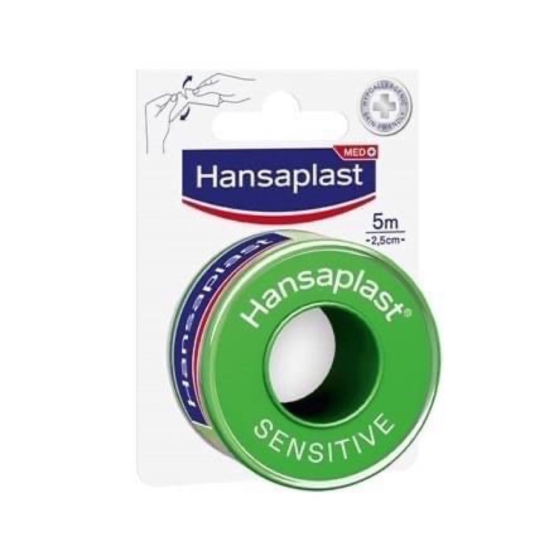 📢📢德國Hansaplast 防水透氣萬用繃帶敏感肌款5m*2.5cm