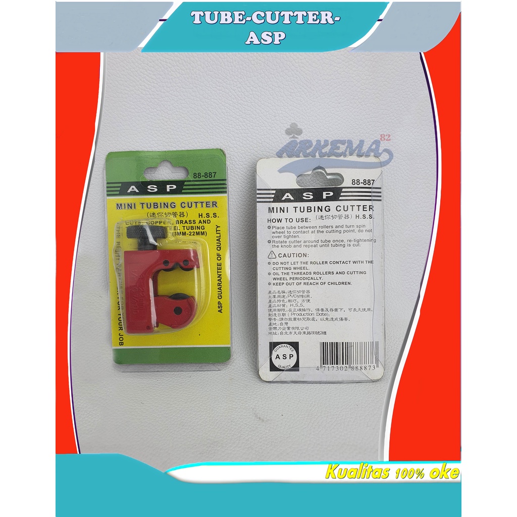 Tube CUTTER MINI CARTER CARTER 切管器銅管切割工具 AC Pipe CUTTER 卡特交流