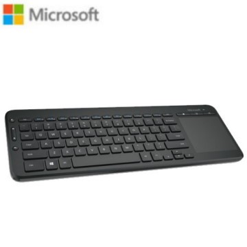 可面交 微軟 多媒體鍵盤 多點觸控軌跡板 無線鍵盤  Microsoft-All-in-one-Media Keyboa