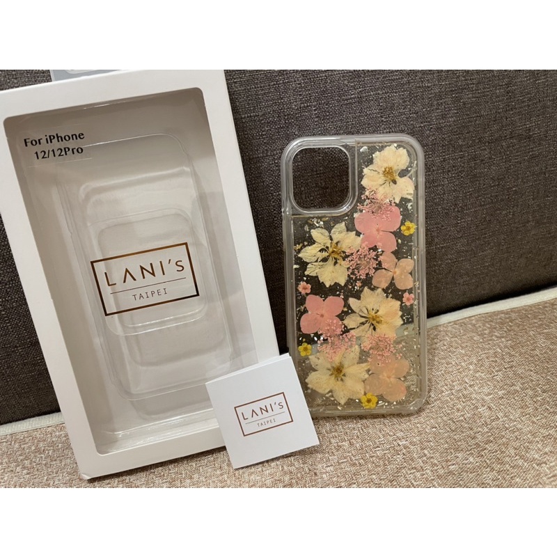 （二手）LANI’s 永生花手機殼（iphone12/12Pro）