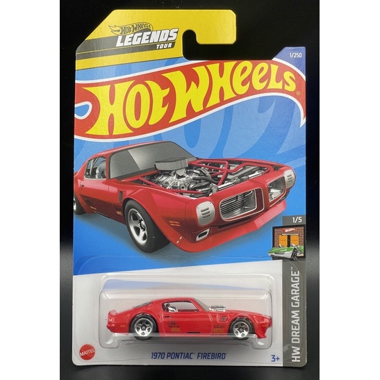 -78車庫- 現貨 1/64 2022 Hot Wheels風火輪 Pontiac Firebird 火鳥 紅