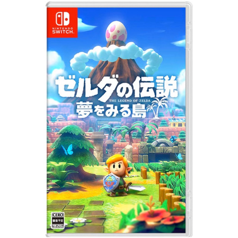 （二手品）任天堂 SWITCH NS 薩爾達傳說 織夢島 中文版