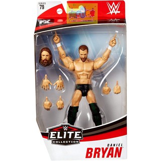 ☆阿Su倉庫☆WWE摔角 Daniel Bryan Elite 79 Figure 美國龍精華版人偶附頭雕 熱賣特價中