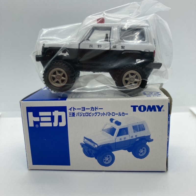 Tomica 多美 伊藤洋華堂  25  三菱 Mitsubishi  JEEP Bigfoot 大腳 警車 越野車