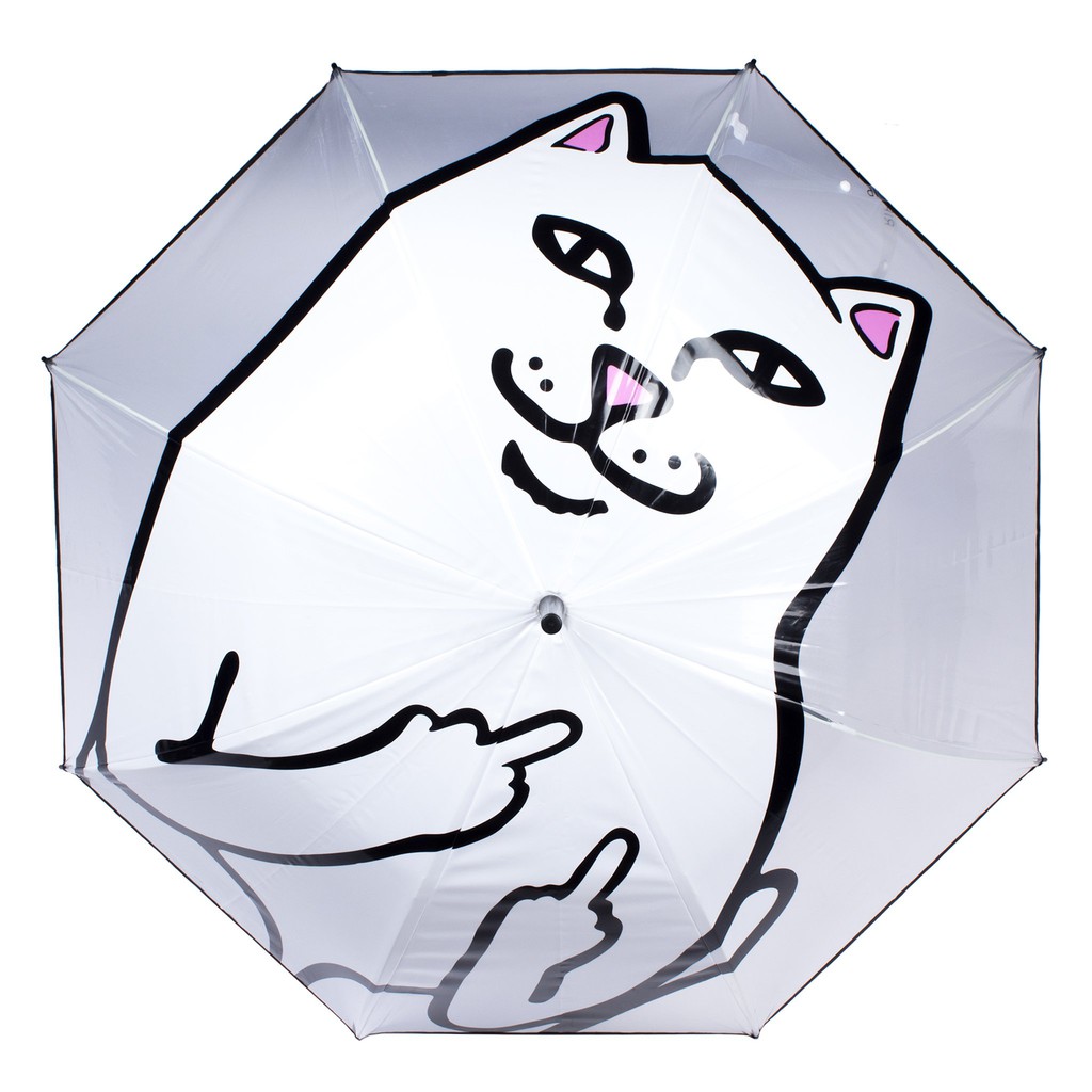 RIPNDIP LORD NERMAL UMBRELLA 雨傘 白透明【A-KAY0】【RND1701CLEN】