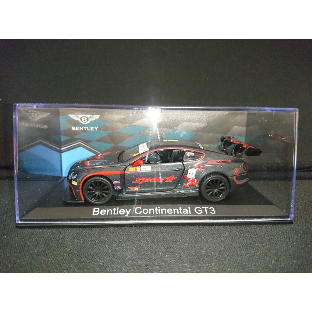 賓利 歐陸 Bentley Continental GT3 1:43 模型車 賽車 超跑 比賽 高性能 車隊 賽道 車手