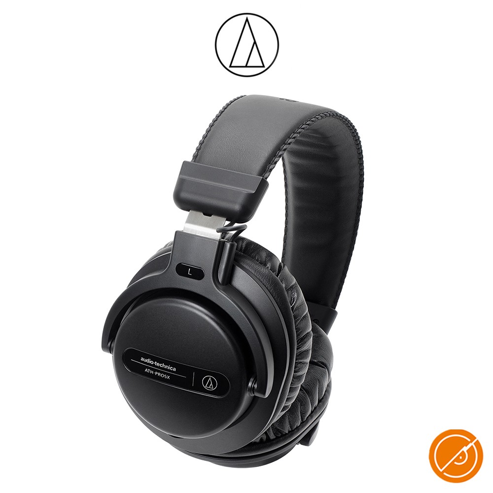 audio-technica 鐵三角 ATH-PRO5X 黑色 DJ專業監聽耳機｜PLAYSOUND｜台灣公司貨