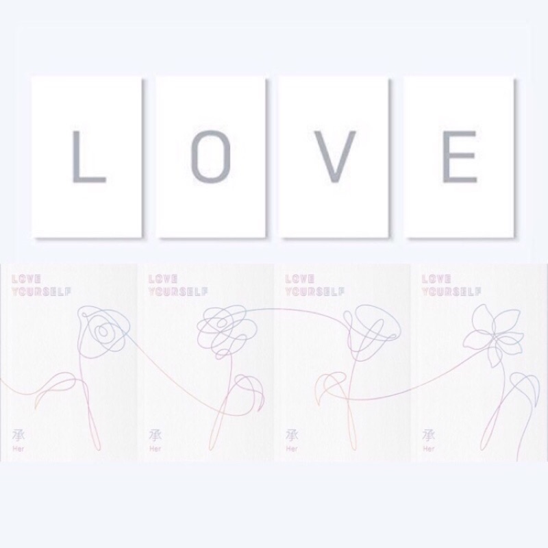 (全新/空專/無小卡) BTS 防彈少年團 LOVE YOURSELF 承 'Her' 迷你專輯