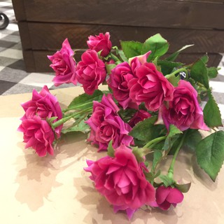《齊洛瓦鄉村風雜貨》日本zakka雜貨 日本鑽石玫瑰花 粉色玫瑰花 仿真人造花 居家裝飾 店家佈置