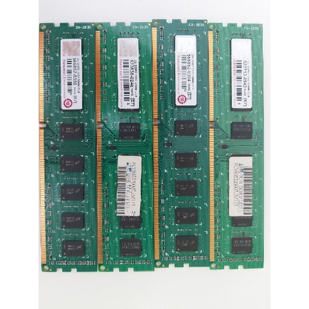 創見 DDR3-1333 2G*4 RAM記憶體/終身保固