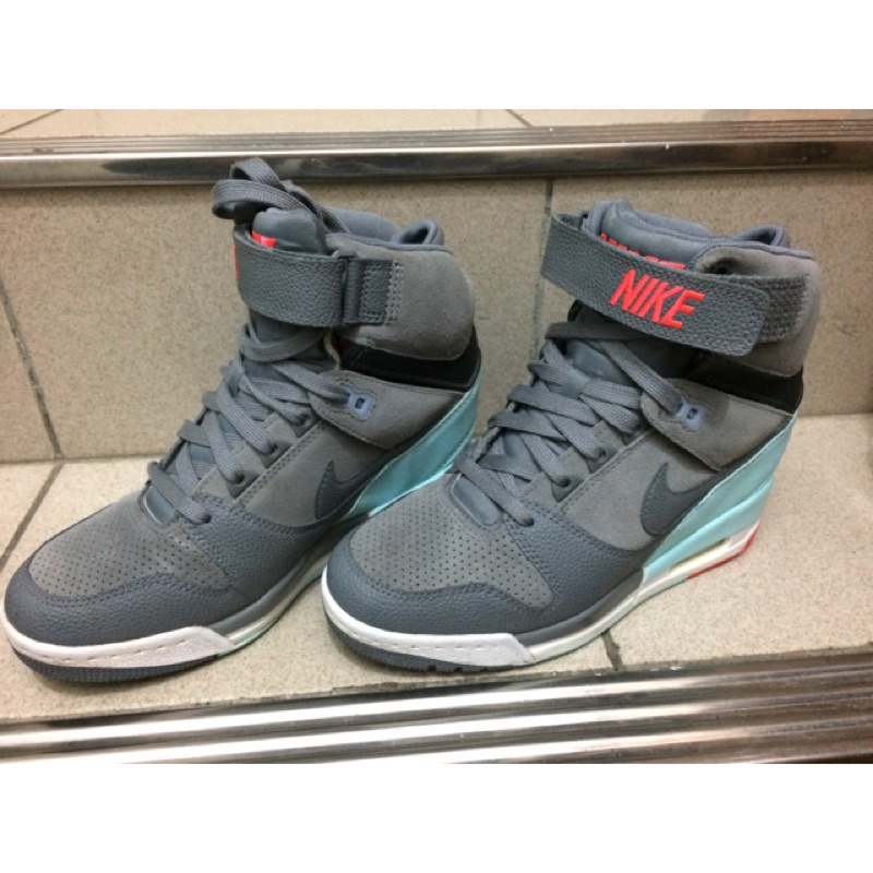 NIKE air revolution sky high 內增高/楔型鞋