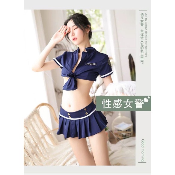 【AV-one】現貨 性感女警裝誘惑水手裝Cosplay制服誘惑 性感角色扮演L121