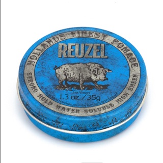 REUZEL Blue Pomade藍豬超強水性髮油35g