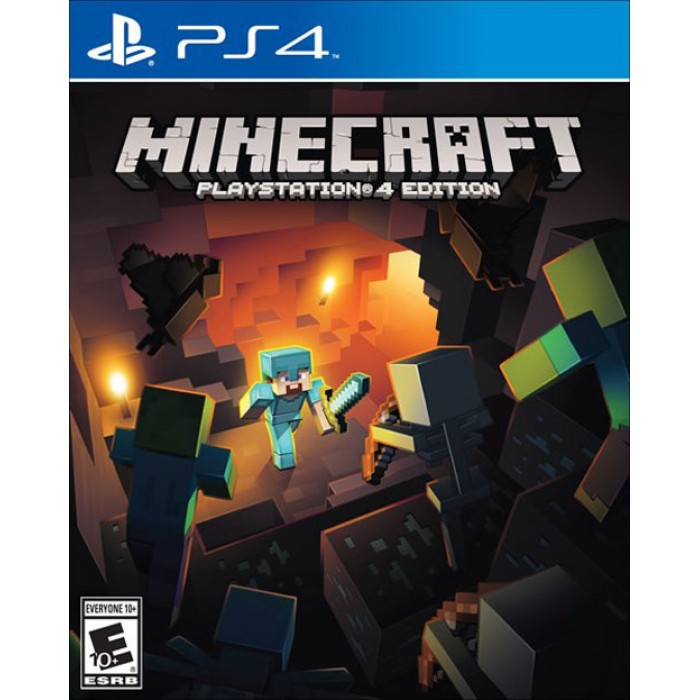 適用於 Playstation 4 遊戲機的 Minecraft 遊戲光盤