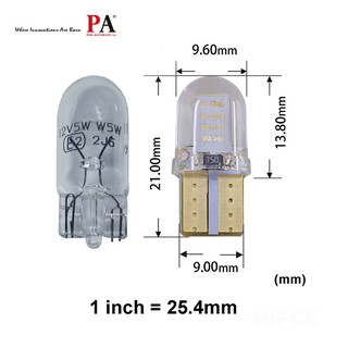 【PA LED】T10 COB 高功率 LED 原廠尺寸 室內燈 儀表燈 車門燈 七色可選