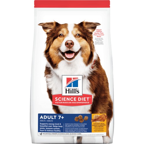 Hills 希爾思 7歲以上高齡犬 雞肉+大麥+糙米 3KG/7.5KG/12KG老狗專用 狗糧/狗飼料(6938HG)